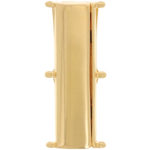 Cymbal - Cierre magnético para cuentas Delica 11/0 30x13 mm Axos III Dorado con oro fino