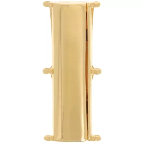 Cymbal - Cierre magnético para cuentas Delica 11/0 30x13 mm Axos III Dorado con oro fino