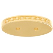 Cymbal - Cuenta portadora Conector 21x9,5 mm Lalaria - Dorado con oro fino|raw }}