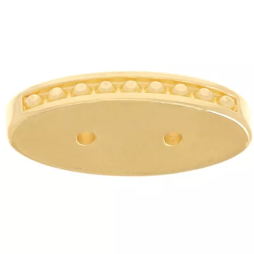 Cymbal - Cuenta portadora Conector 21x9,5 mm Lalaria - Dorado con oro fino