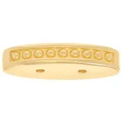 Cymbal - Cuenta portadora Conector 21x9,5 mm Lalaria - Dorado con oro fino