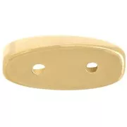 Cymbal - Cuenta portadora Conector 17x8 mm Maratha - Dorado con oro fino