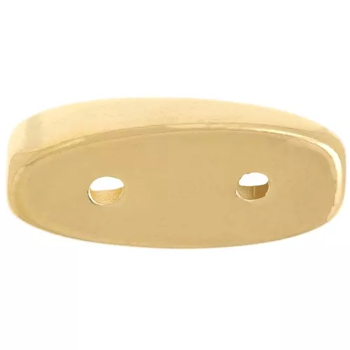 Cymbal - Cuenta portadora Conector 17x8 mm Maratha - Dorado con oro fino