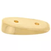 Cymbal - Cuenta portadora Conector 17x8 mm Maratha - Dorado con oro fino