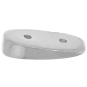 Cymbal - Conector de cuenta portadora 17x8 mm Maratha - Plateado antiguo