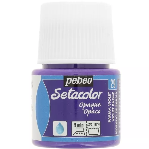 Pintura Setacolor Opaca - Violeta Parme (n°29) x45ml