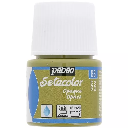 Pintura opaca Setacolor - Oliva (n°83) x45ml