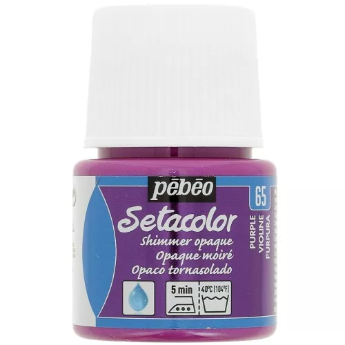 Pintura Setacolor Opaca - Shimmer Violine (n°65) x45ml