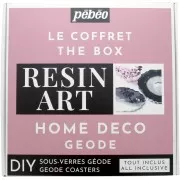 Pébéo Resin Art Set - Home Deco Geode