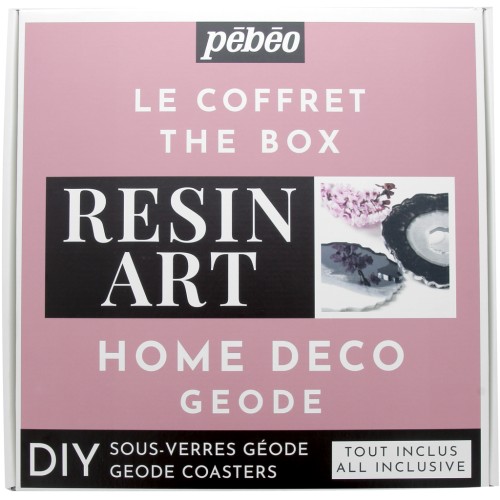 Pébéo Resin Art Set - Home Deco Geode