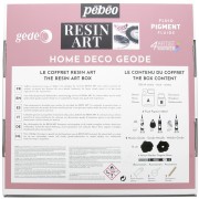 Pébéo Resin Art Set - Home Deco Geode