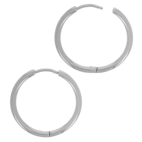 Criollas redondas de 22 mm para decorar - Acero inoxidable 304 x2