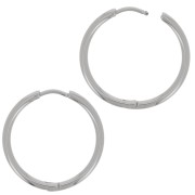 Criollas redondas de 24 mm para decorar - Acero inoxidable 304L x2