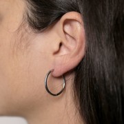 Criollas redondas de 24 mm para decorar - Acero inoxidable 304L x2