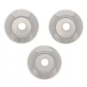 Cordón de tope de 6 mm con orificio de 2 mm - acero inoxidable 316 x1