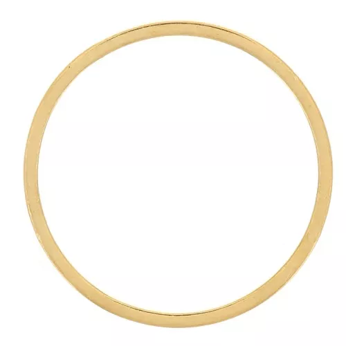 Anillo de montaje y tejido circular de 16 mm - Acero inoxidable 304 dorado x1