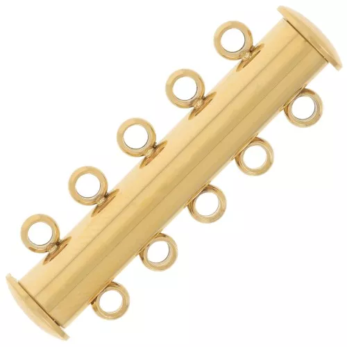 Cierre magnético y deslizante de 5 filas de 30 mm - Acero inoxidable 304 Doradox1