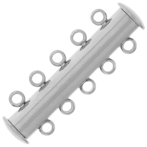Cierre magnético y deslizante de 5 filas de 30 mm - acero inoxidable 304 x1