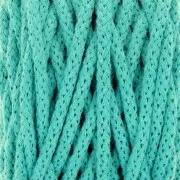 Bobina de cordón de algodón para macramé Cotton Air 5 mm - Esmeralda x50m