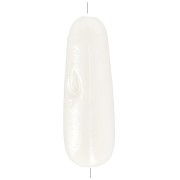 25x8 mm perlas de concha - Natural x2