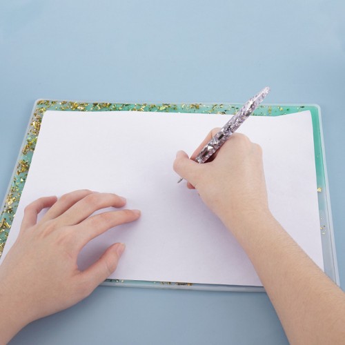 Molde de silicona para biros redondos 14,5x0,9 cm - Transparente x1