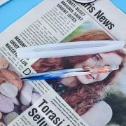 Molde de silicona para biros redondos 14,5x0,9 cm - Transparente x1