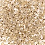 SuperDuo 2,5x5 mm - Cristal dorado x10g