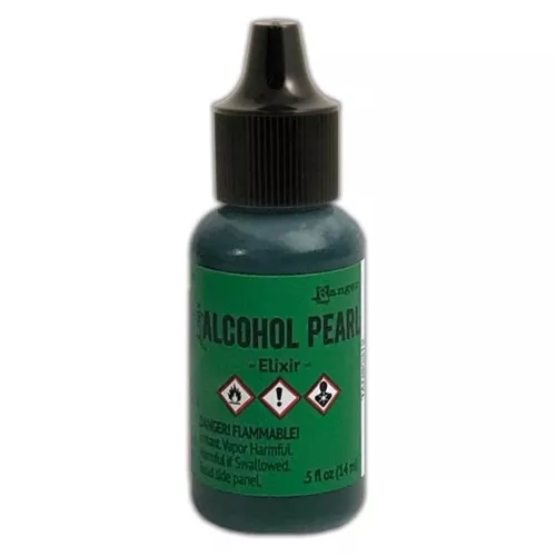 Tinta alcohol transparente - Alcohol Pearl Tim Holtz - Elixir x14ml