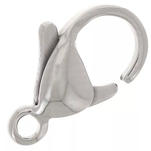 Mosquetones de 12 mm - Acero inoxidable 304L x10