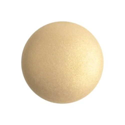 Cabujón redondo de vidrio de Puca® 18 mm - Chatoyant Light Gold x1