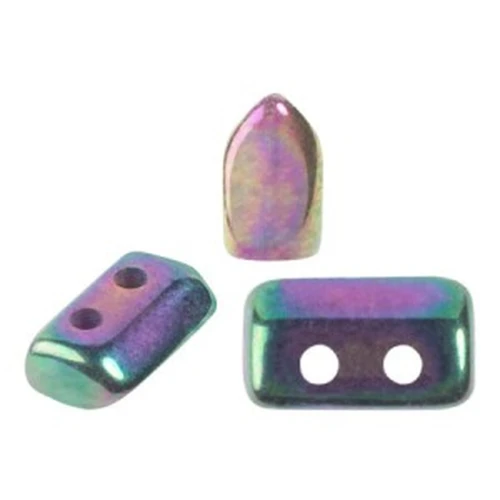 Cuentas de vidrio Piros® by Puca® 2x5 mm - Red Iris x10g