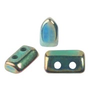 Cuentas de vidrio Piros® by Puca® 2x5 mm - Green Iris x10g|raw }}