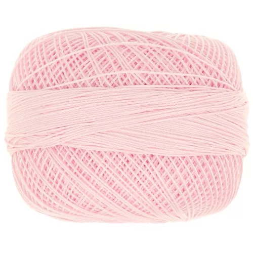 Hilo algodón Lizbeth talla 20 Baby Pink n°619 x192m