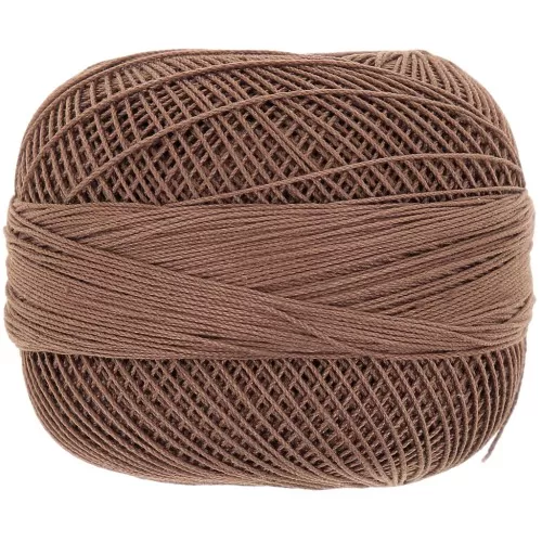 Hilo algodón Lizbeth talla 20 Fudge Medium n°698 x192m