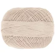 Lizbeth hilo de algodón tamaño 20 - Marrón Moca claro n°690 x192m