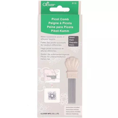 Peineta Frivolity - Trébol - Pequeña n°8116 - Beige x1