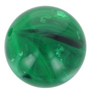 Cuentas de resina transparente 8 mm - Verde oscuro jaspeado x10|raw }}