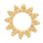 Elemento solar 8 mm - Acero inoxidable 304L Oro x1