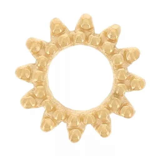 Elemento solar 8 mm - Acero inoxidable 304L Oro x1