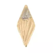 Elemento romboidal encolado de 8x4 mm - Acero inoxidable 304L Gold x1