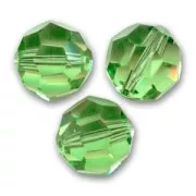 Perles rondes  PureCrystal 5000 4 mm Peridot  x20