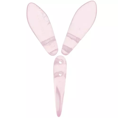 Dagas de vidrio 5x16 mm - Rosaline x50