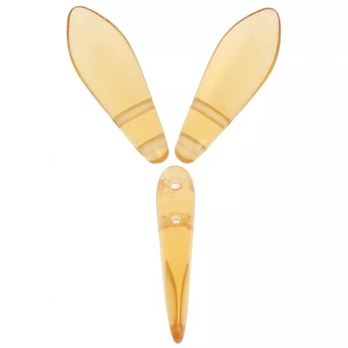 Dagas de cristal 5x16 mm - Topacio x50