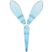 Dagas de vidrio 5x16 mm - Aguamarina x50|raw }}