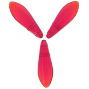 Dagas de vidrio 5x16 mm - Siam Ruby x50