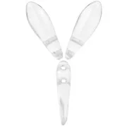 Dagas de vidrio 5x16 mm Crystal x50