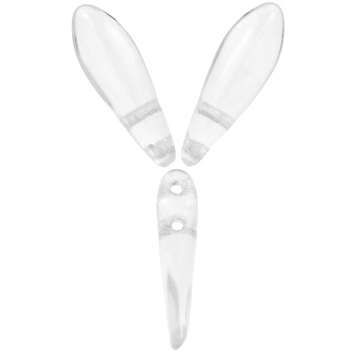 Dagas de vidrio 5x16 mm Crystal x50