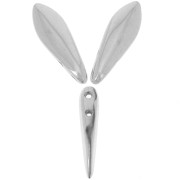 Dagas de cristal 5x16 mm - Plata x50|raw }}