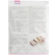 Set de 5 moldes para jabón - Corazones - Transparente x1