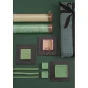 Set de 5 moldes para jabón - Cuadrado - Transparente x1